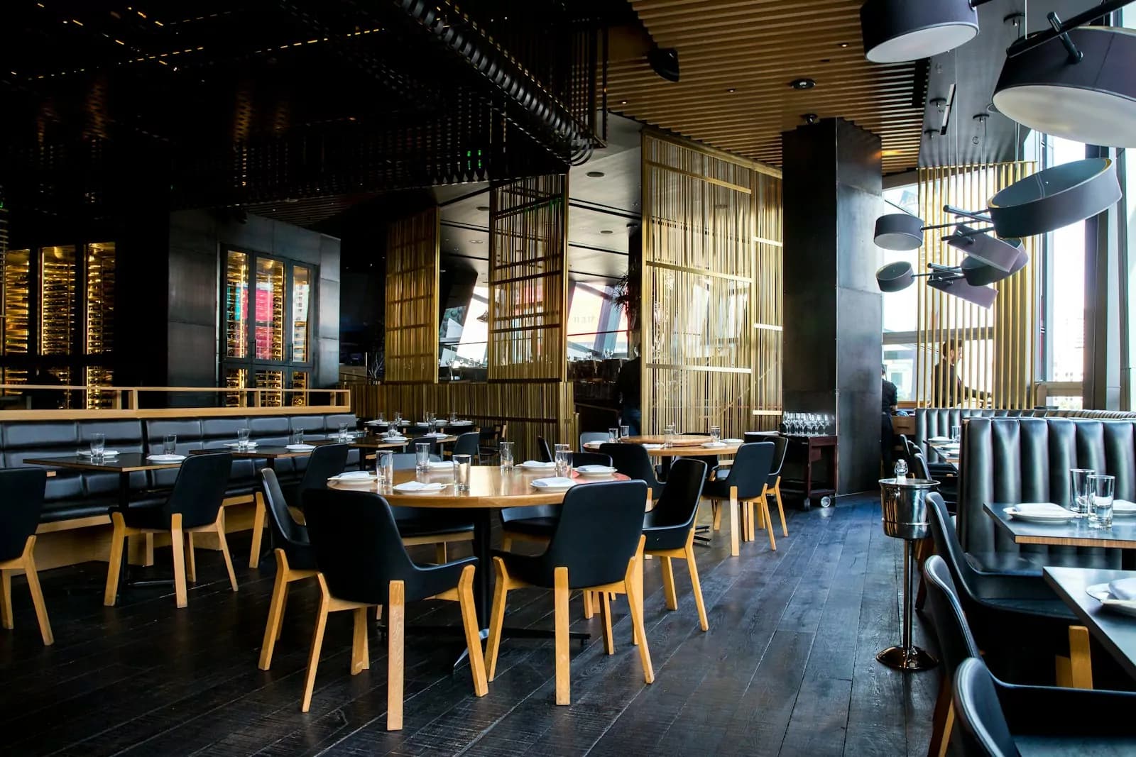 Sala interna della Trattoria Il Faro
